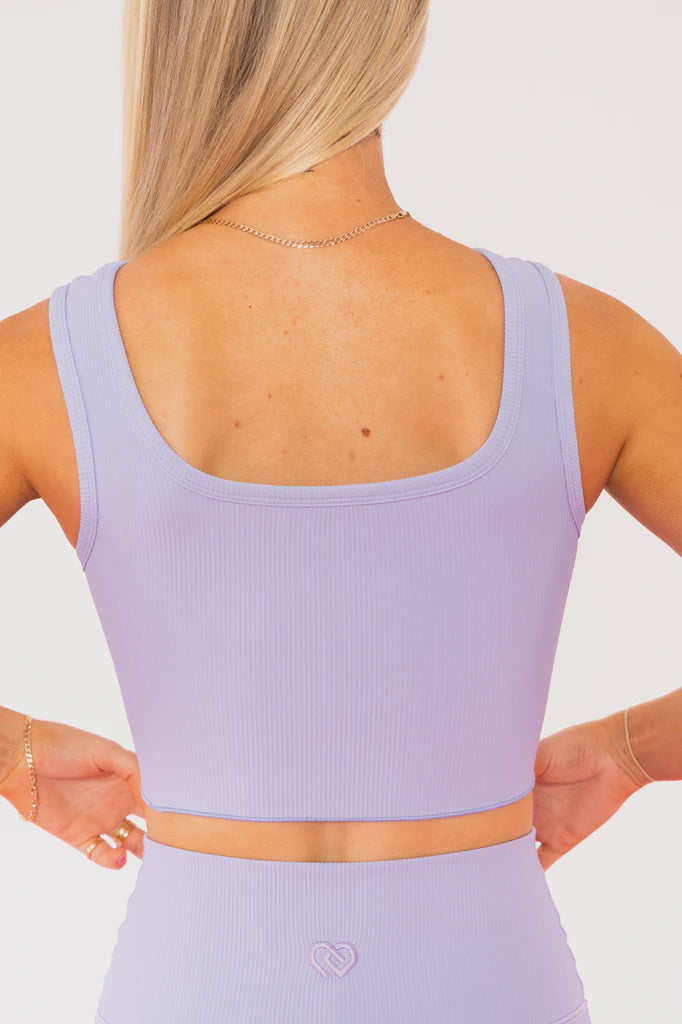 Romi Crop Lilac